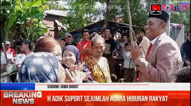 Rayakan HUT Kemerdekaan RI, H Adik Bersentuhan Lagi Dengan Rakyat Tiap Desa di Wilayah Dapilnya