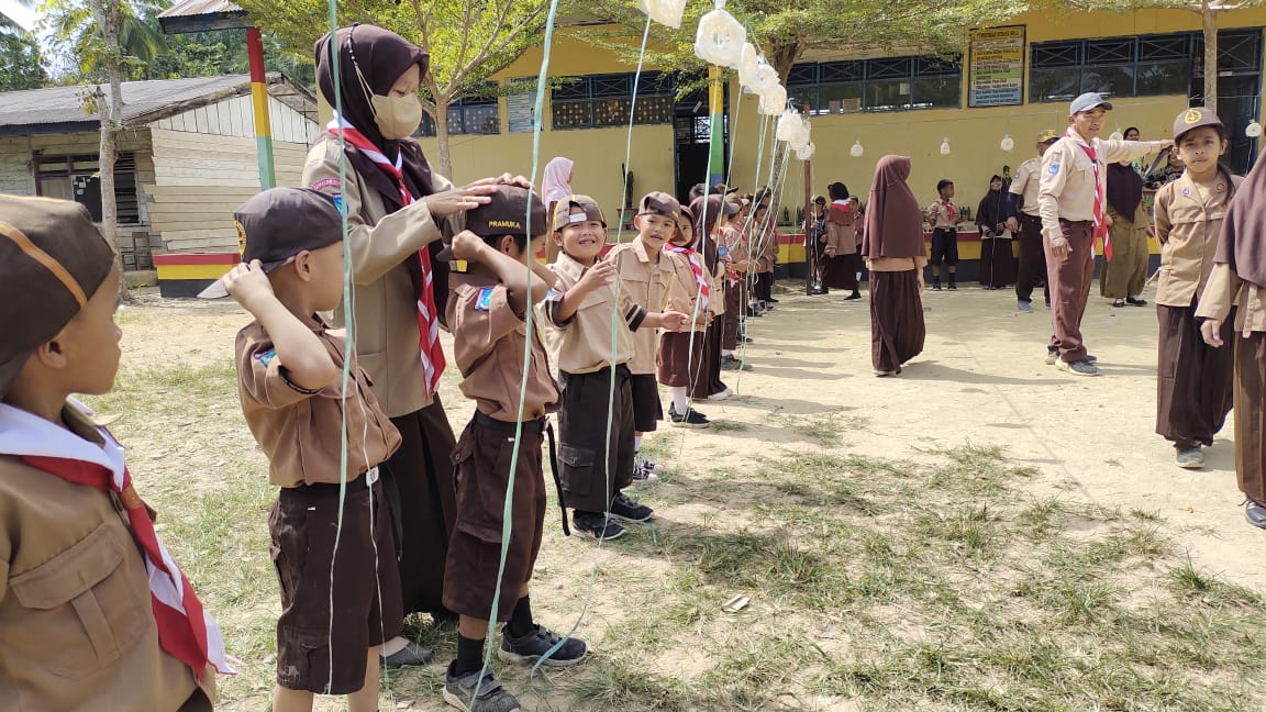 SDN 056 Wonosari Rayakan HUT RI ke 781