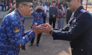 Akhir Masa Jabatan, Hengki Pimpin Apel Terakhir Hari Perhubungan Nasional Ke-53