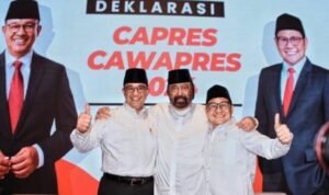 Bacapres Anies-Bacawapres Cak Imin Resmi Disandingkan