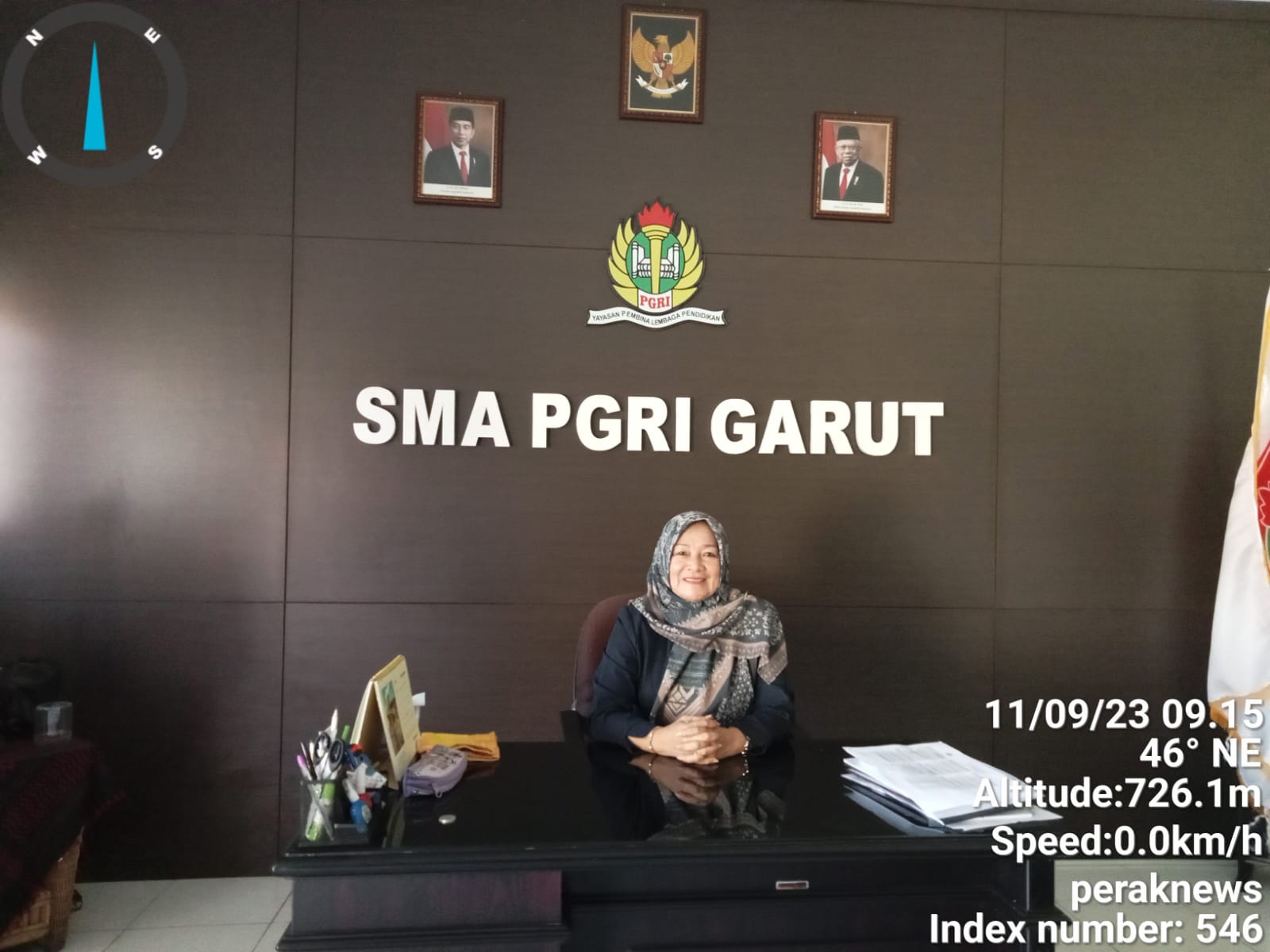 Elin Kustini Selama 38 Tahun Tenaga dan Pikirannya Untuk SMAS PGRI Garut