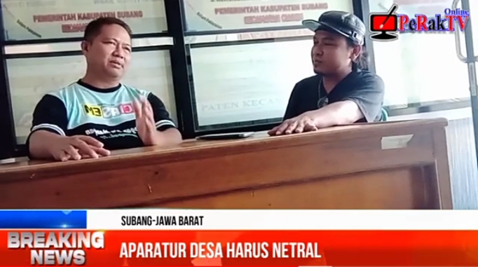 Jelang Pemilu 2024, Camat Ciasem Himbau Aparatur Desa Harus Netral