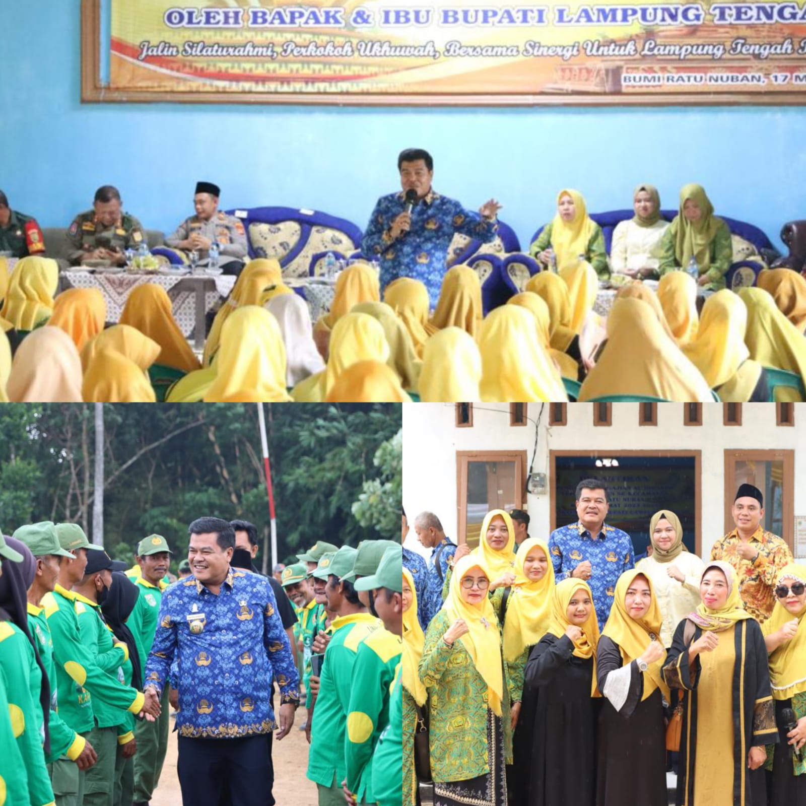 Bupati Lamteng Hadiri Pengukuhan Majelis Taklim Al-Hidayah Se-Kecamatan Bumi Ratu Nuban
