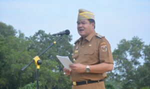 Bupati Musa Ahmad Pimpin Apel Bulanan