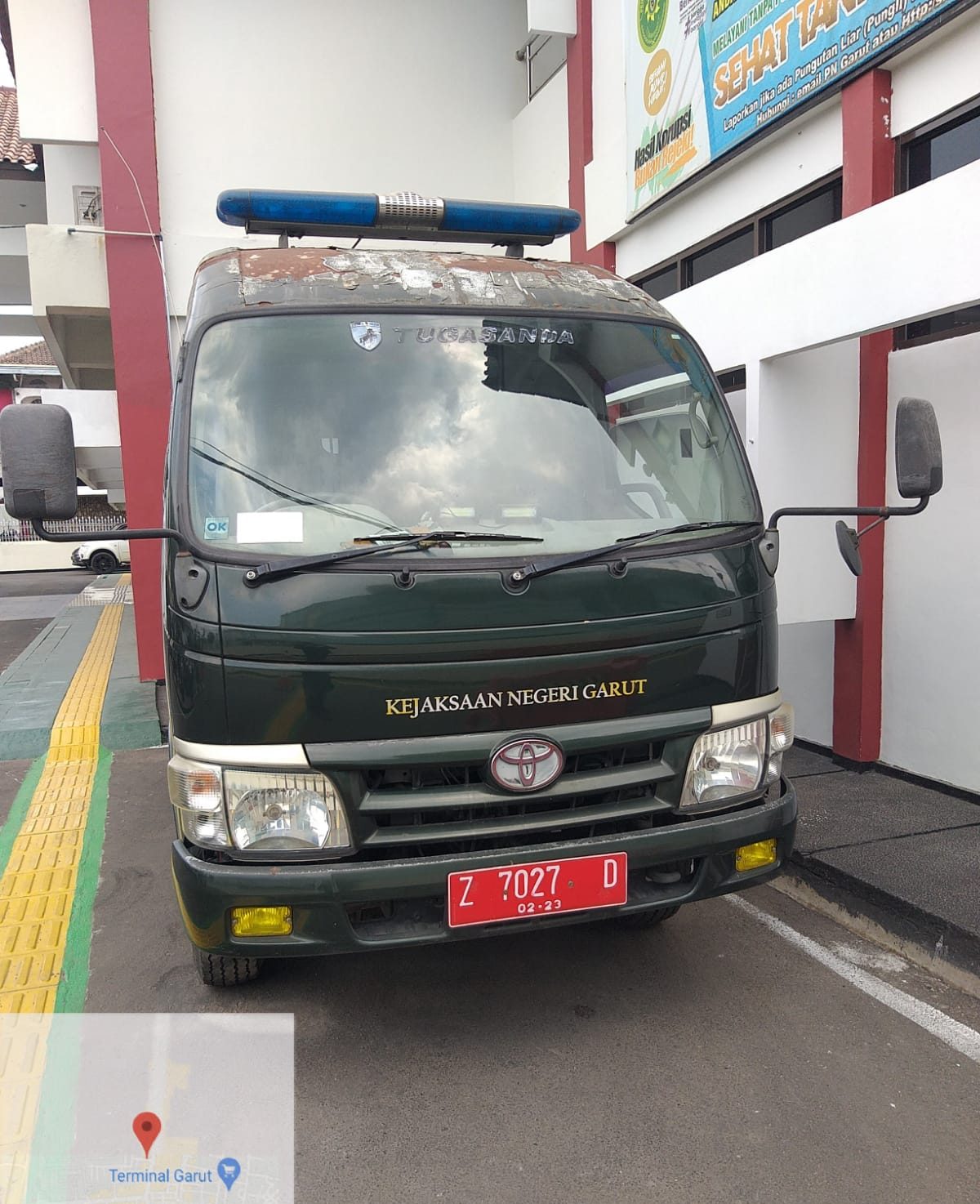 DPD IWOI Soroti Nopol Mobil Operasional PN Garut