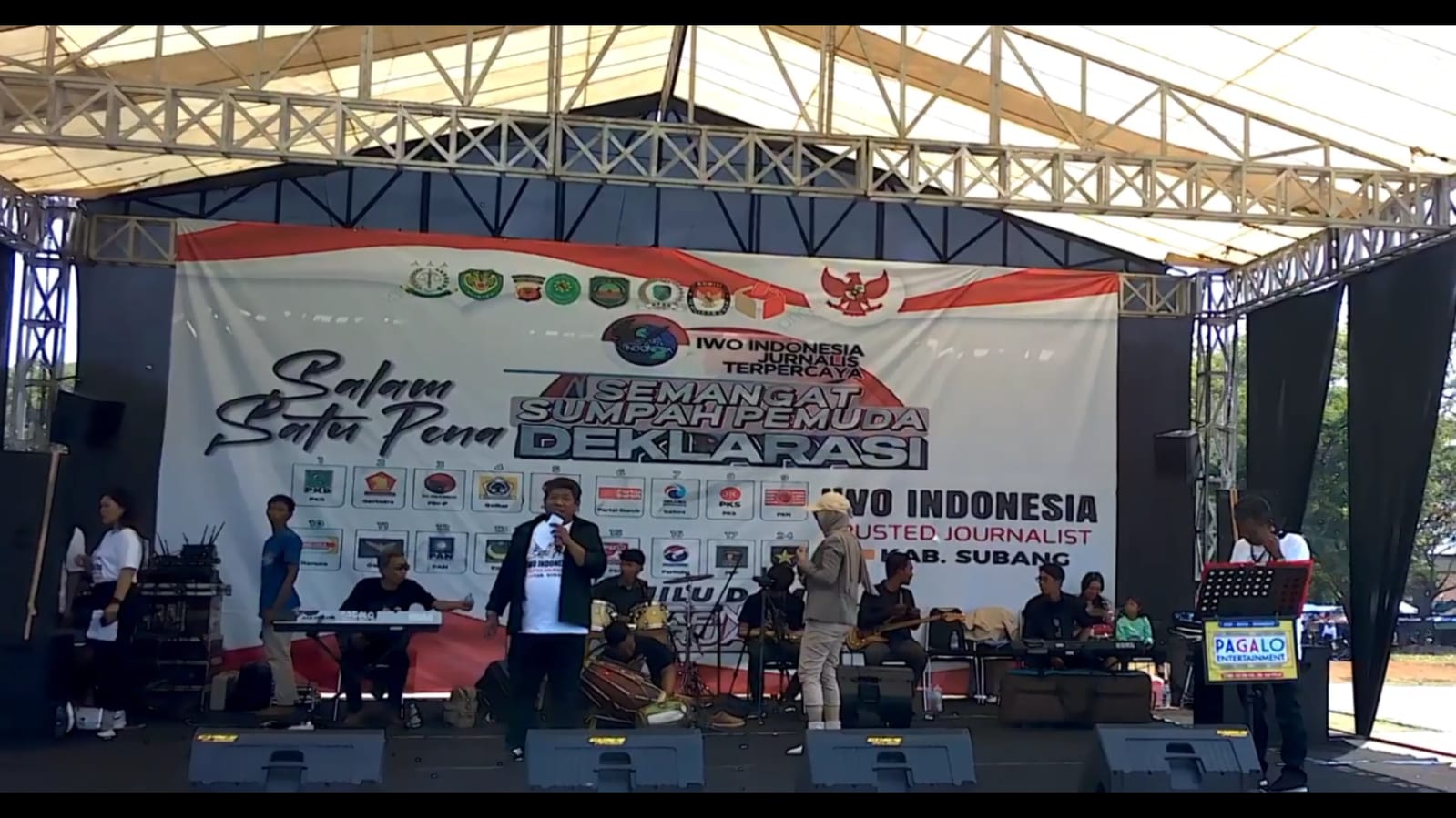 Ditandai Pelepasan Burung Merpati, Deklarasi Damai Pemilu 2024 Sukses Digelar