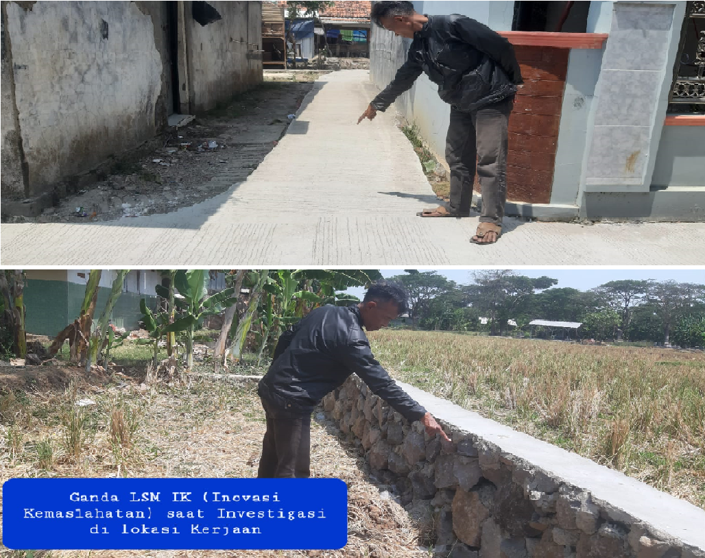 LSM IK Bersama FMP Jabar Ancam Laporkan Dugaan Korupsi Dana Desa Pasekan1