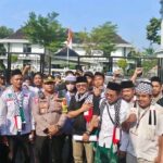 Masyarakat Indramayu Gelar Aksi Damai Peduli Palestina