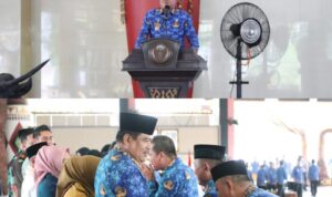 Pemkab Lampung Tengah Malaksanakan Pengajian Akbar dalam Rangka Halal Bihalal Idul Fitri 1444 H