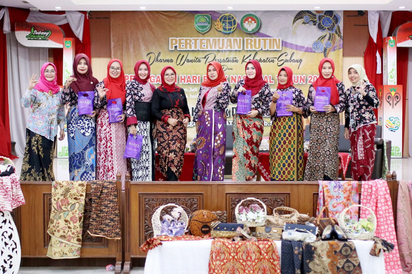 Peringati Hari Batik Nasional, Mimih Berharap Subang Mampu Kembangkan Desain Batik Berbasis Alam