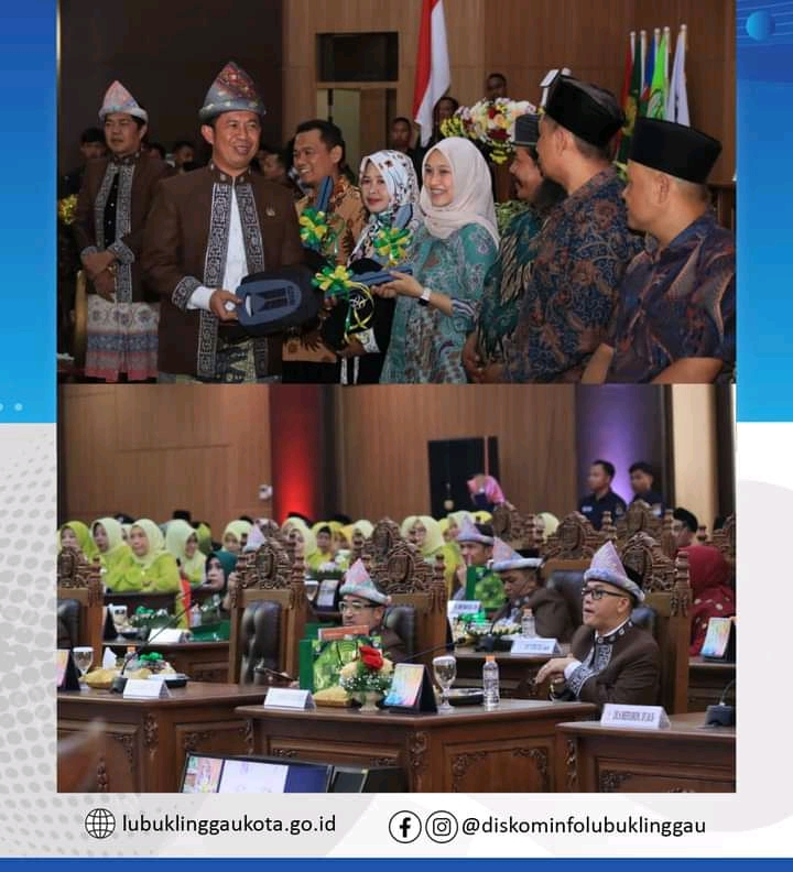 Pj Gubernur Sumsel Hadiri Rapat Paripurna HUT Kota Lubuklinggau ke 221