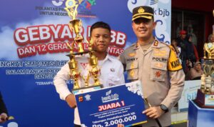 SMAN 4 Garut Menangkan Kejuaraan LKBB Polres Garut