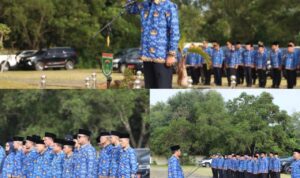Upacara Peringatan Hari Pendidikan Nasional dan Hari Otonomi Daerah XXVII Tahun 2023