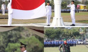 Wakil Bupati Lamteng Jadi Inspektur Upacara Hari Lahir Pancasila