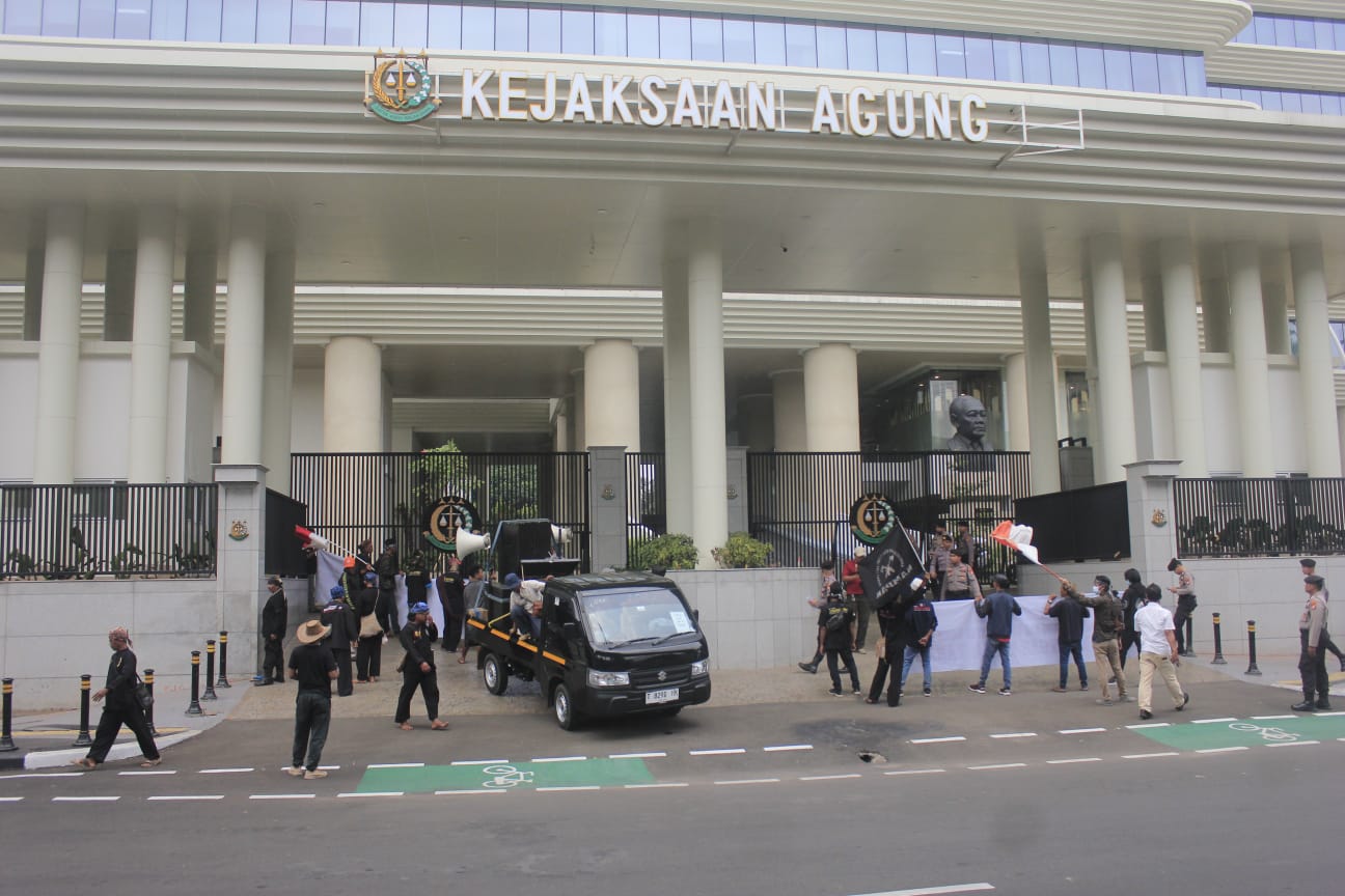 FMP Jabar Geruduk Kejagung Desak Tangkap & Penjarakan Mafia Tanah Patimban