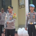 Kapolres Polman Himbau Seluruh Personil Anggotanya Komitmen Jaga Kamtibmas Pemilu 2024