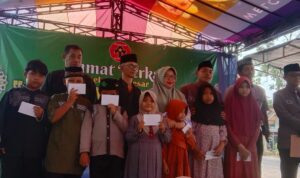 Keluarga Besar Amanah Lintang Rutin Gelar Giat Sosial Jumat Berkah