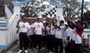 Peringati HUT PGRI & HGN Nasional, PGRI Pameungpeuk Gelar Jalan Santai & Gebyar Senam Sehat