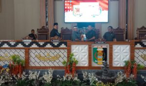 DPRD Lamtim Sampaikan Rancangan KUA dan PPAS APBD TA 2024