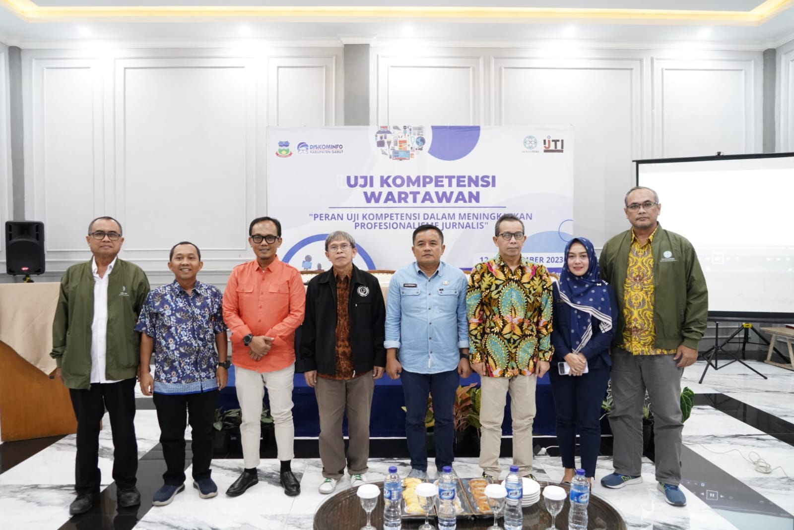 Diskominfo Garut Fasilitasi Kegiatan Uji Kompetensi Wartawan1