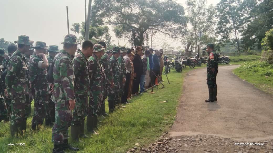 Koramil Pagaden Giat Sosial Saluran Irigasi Susukan Hilir1