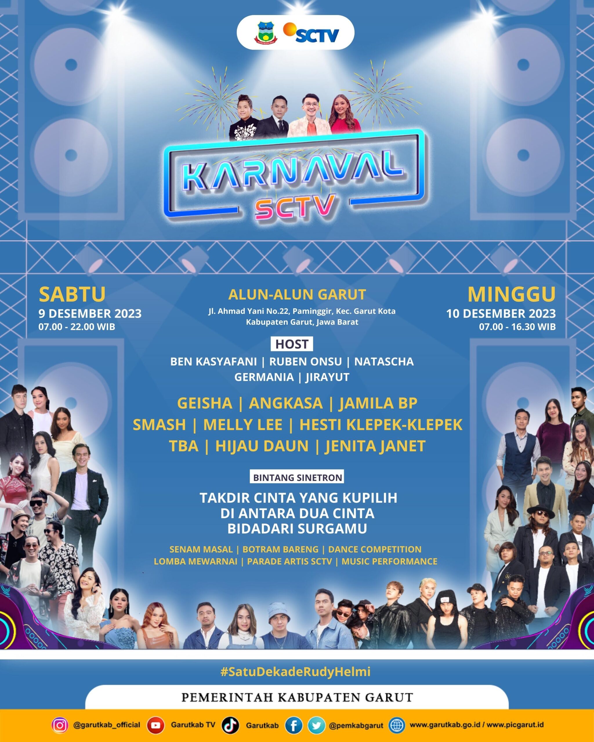 Paturay Tineung Rudy-Helmi Akan Dimeriahkan Oleh Sejumlah Artis Ternama Tanah Air