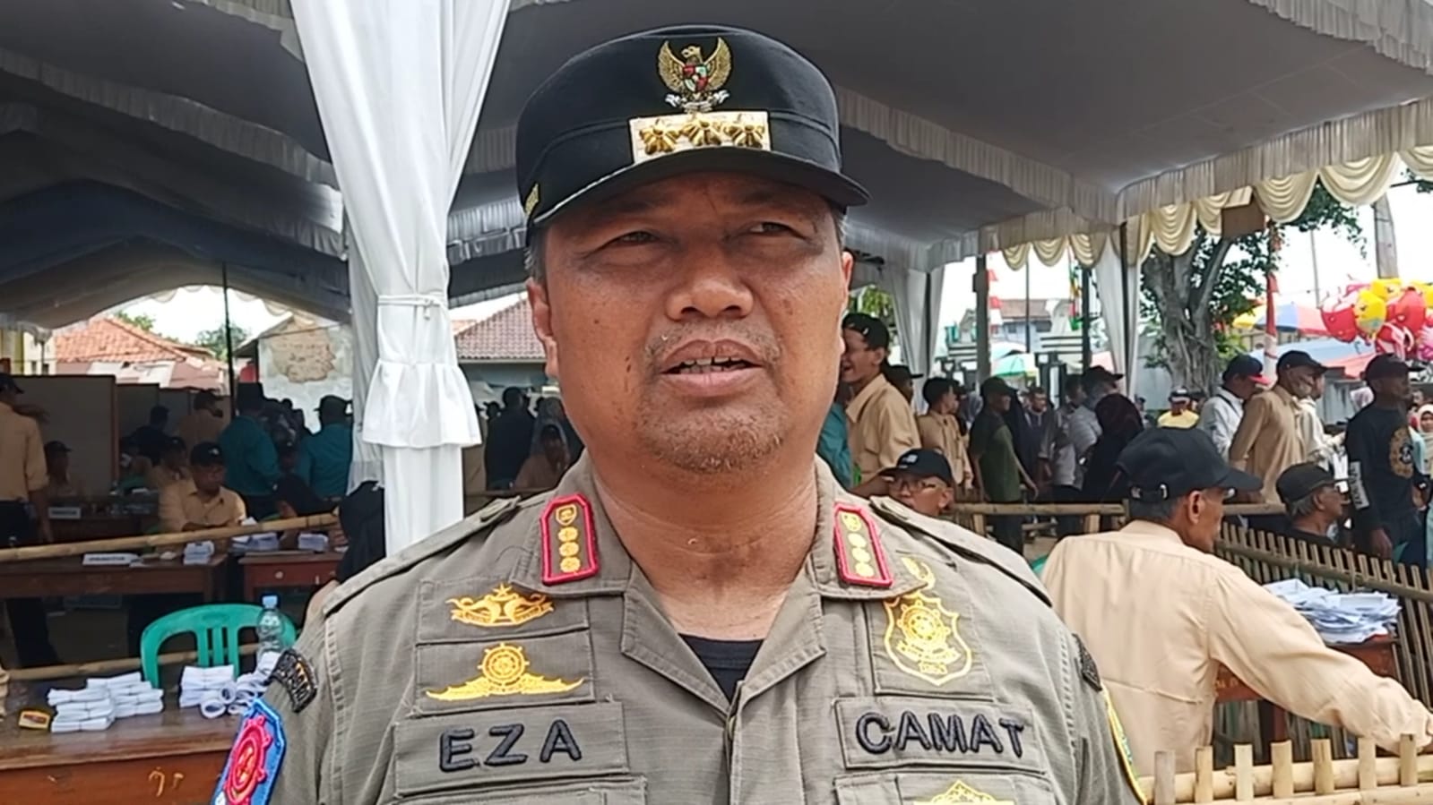 Pilkades Serentak 2023, Camat Ciasem Hadir dan Pantau Pilkades Ciasem Hilir