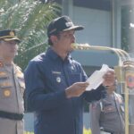 Wabup Garut Pimpin Upacara Gelar Pasukan Ops Lilin Lodaya 2023