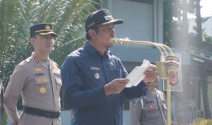 Wabup Garut Pimpin Upacara Gelar Pasukan Ops Lilin Lodaya 2023
