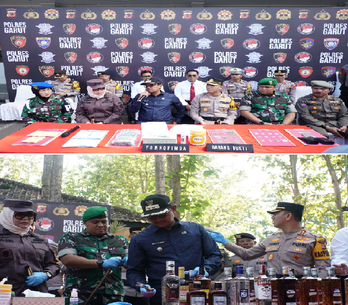 Wabup Garut Pimpin Upacara Gelar Pasukan Ops Lilin Lodaya 20231