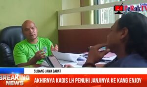 Kang Hendra Peduli Lingkungan, Kadis LH Subang Tepati Janji Atasi Masalah Sampah di Desa Sukamandijaya