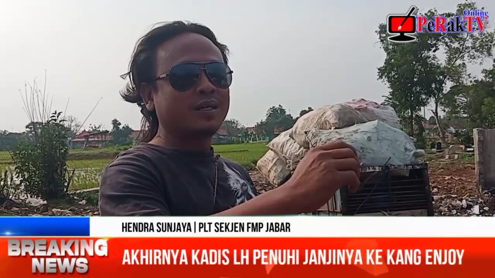 Kang Hendra Peduli Lingkungan, Kadis LH Subang Tepati Janji Atasi Masalah Sampah di Desa Sukamandijaya1