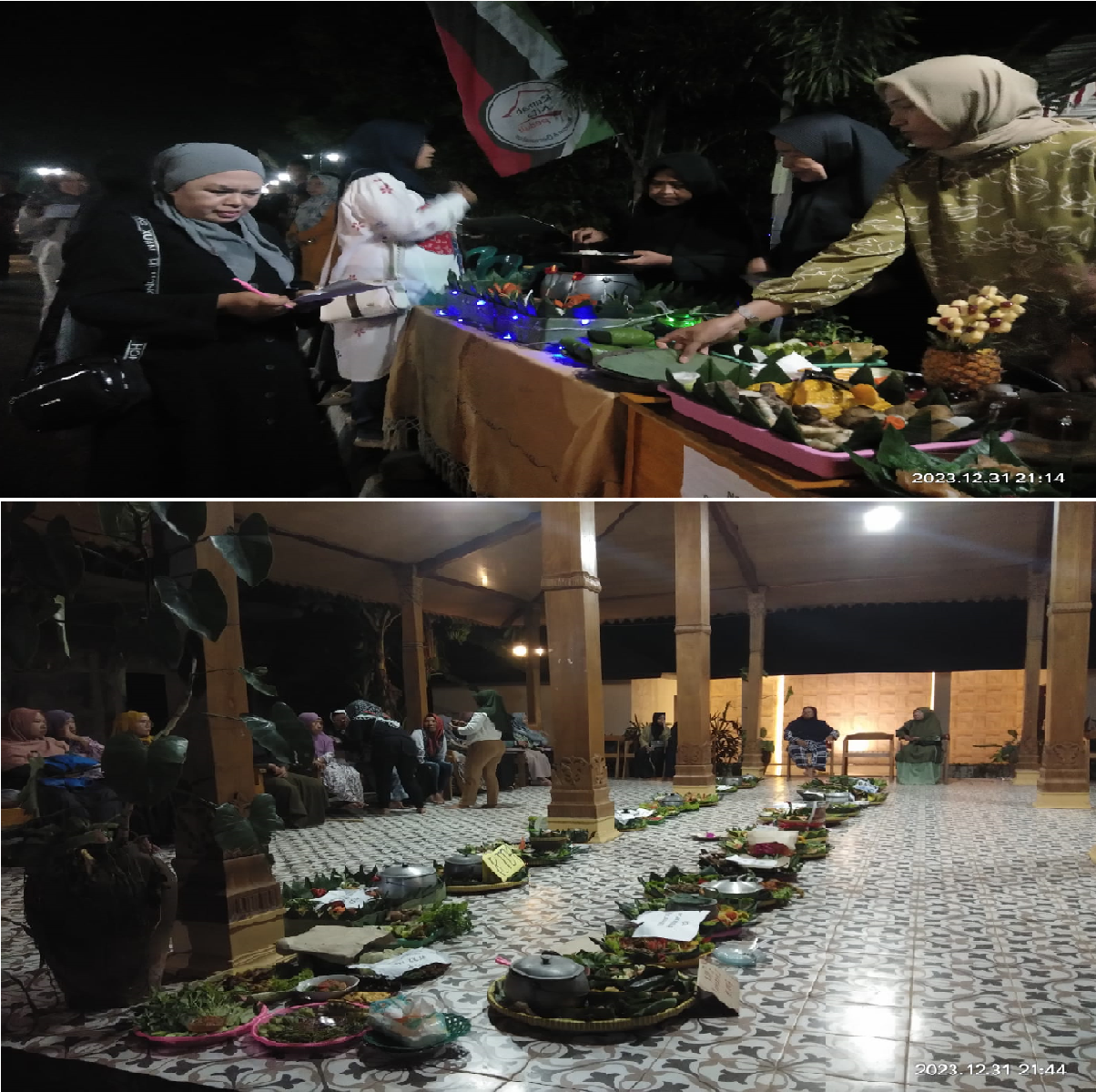 Malam Pergantian Tahun 2023-2024, Lembur Wisata Cigarukgak Gelar Pestival Nasi Liwet1