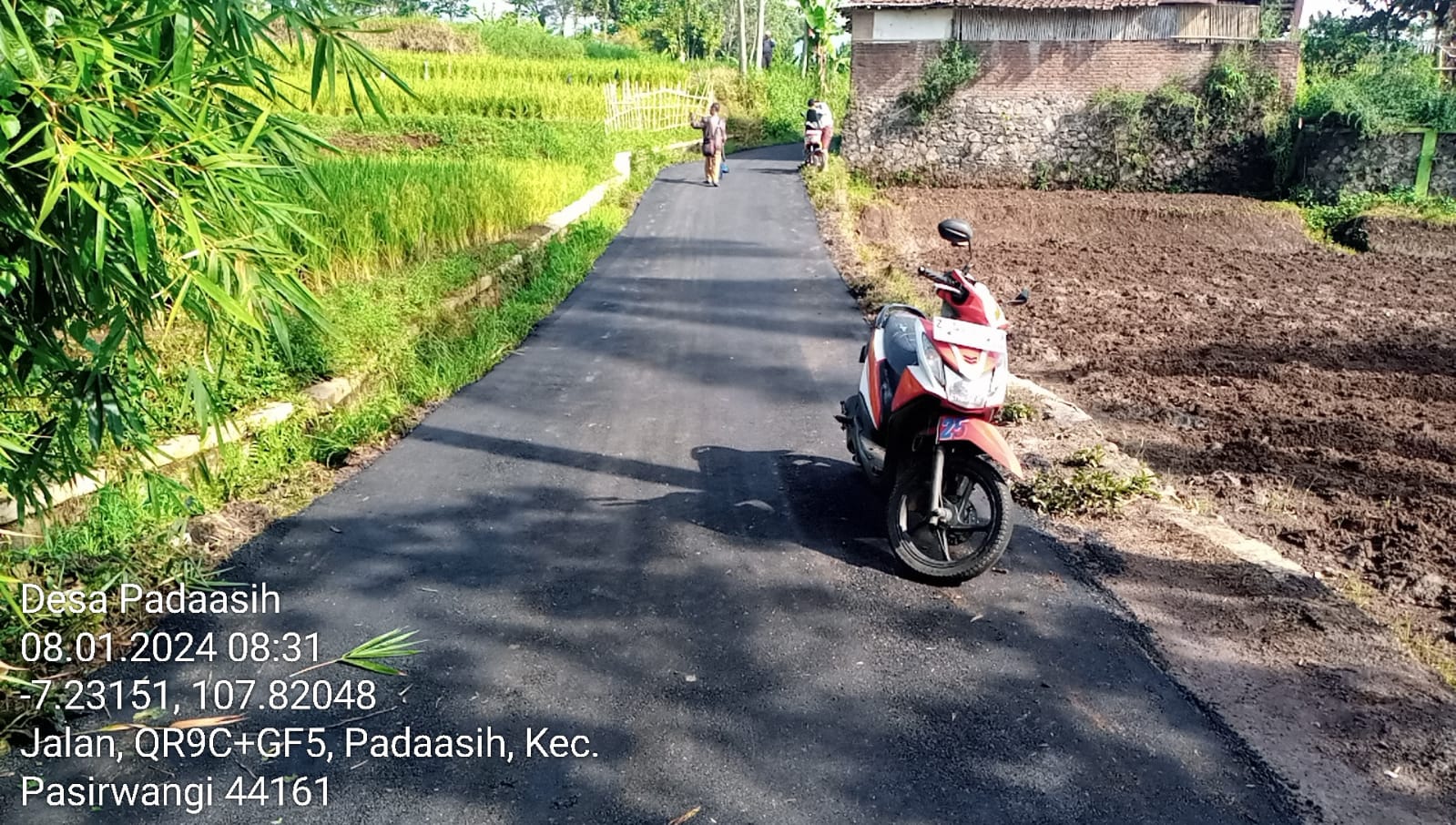 Pemdes Padaasih Realisasikan Bankeudes Dari Pemprov Jabar