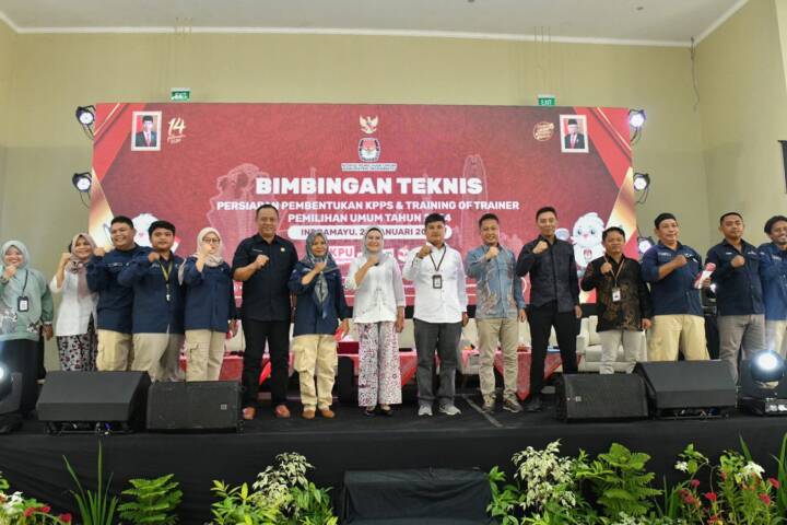 Pemilu Makin Dekat, KPU Indramayu Gelar Bimtek KPPS dan ToT