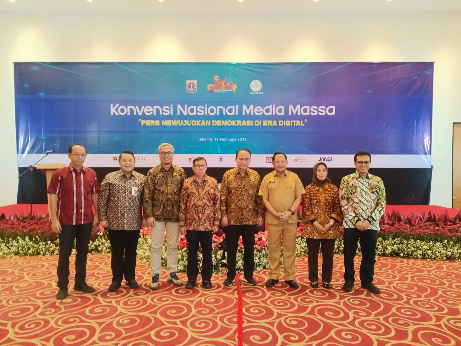 Menkominfo Resmi Buka Konvensi Nasional Media Massa