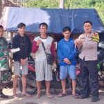 Penjual Obat Terlarang Berkedok Warung Kopi Digrebek Bhabinkamtibmas dan Babinsa Dangdeur Bersama Warga