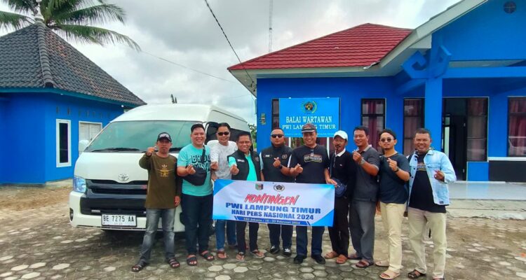 Rombongan Pengurus & Anggota PWI Lamtim Berangkat ke Jakarta Hadiri Peringatan HPN