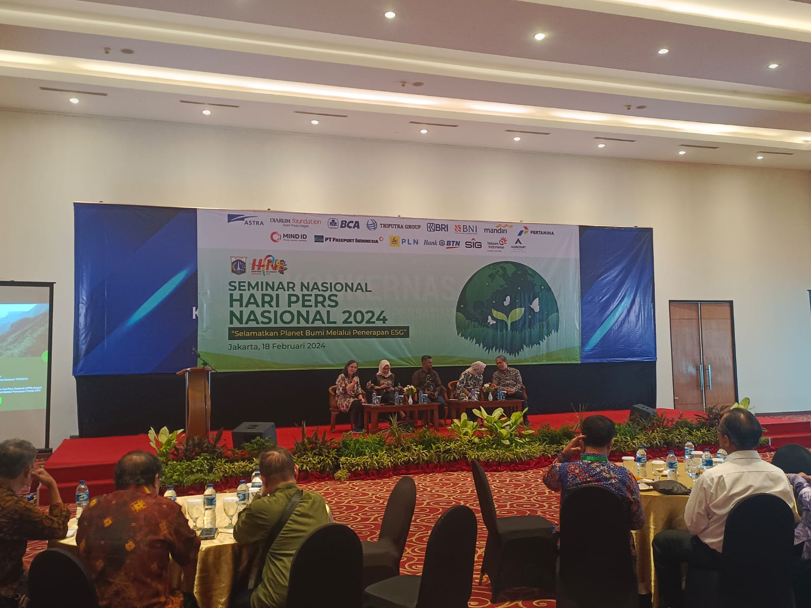 Seminar Nasional HPN 2024 Selamatkan Bumi Melalui Penerapan ESG