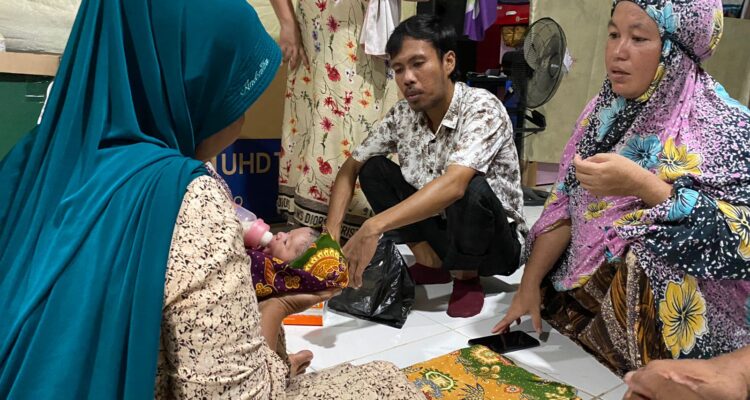 Warga Lingkungan Koppe Digegerkan Penemuan Bayi Berlumur Darah