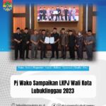 Pj Wali Kota Lubuklinggau Sampaikan LKPJ 2023