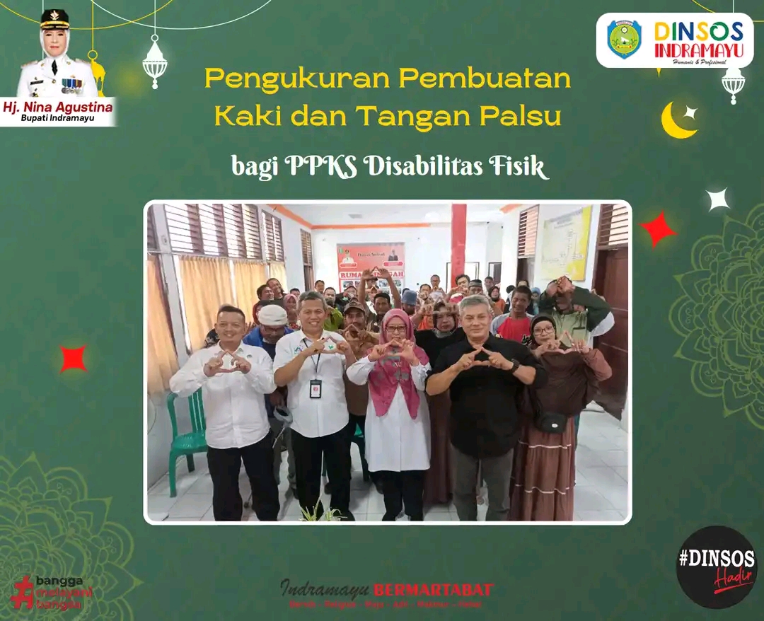 Bupati Indramayu & Dinsos Ajukan Bantuan Kaki & Tangan Palsu