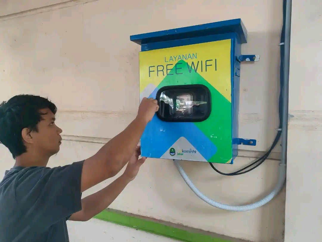 Diskominfo Indramayu Sediakan 15 Titik Wifi Gratis di Ruang Publik
