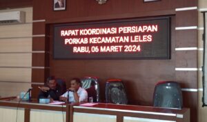 Pemcam Leles Gelar Rakor Persiapan Porkab Pemcam Leles Gelar Rakor Persiapan Porkab