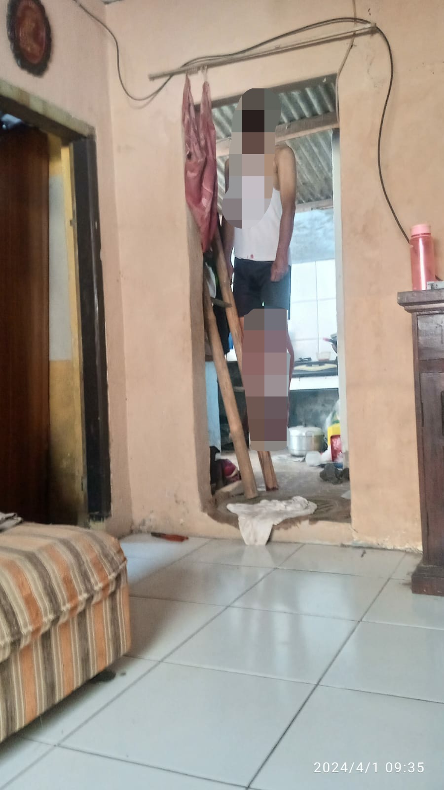 Diduga Soal Rumah Tangga, Seorang Warga Di Subang Mengakhiri Hidupnya Dengan Gantung Diri