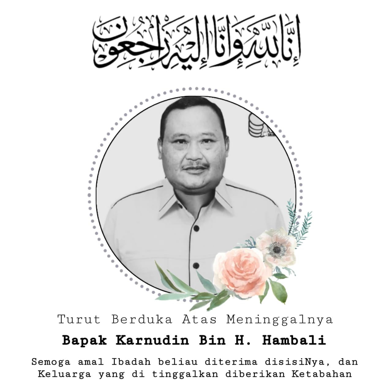Partai Golkar Berduka, Karnudin Anggota DPRD Subang Fraksi Partai Golkar Meninggal Dunia