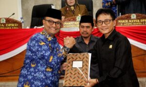 Rapat Paripurna, Pj. Bupati Tanggapi Rekomendasi Atas LKPJ Tahun 2023 dan Sampaikan Nota Pengantar Raperda RTRW Subang