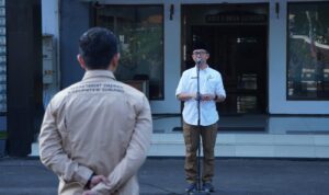 Sekda Subang Jadi Pembina Apel Perdana Pasca Libur Lebaran