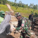 Personil Kesehatan Satgas TMMD Ke-120 Kodim 0611/Garut Turun ke Lokasi