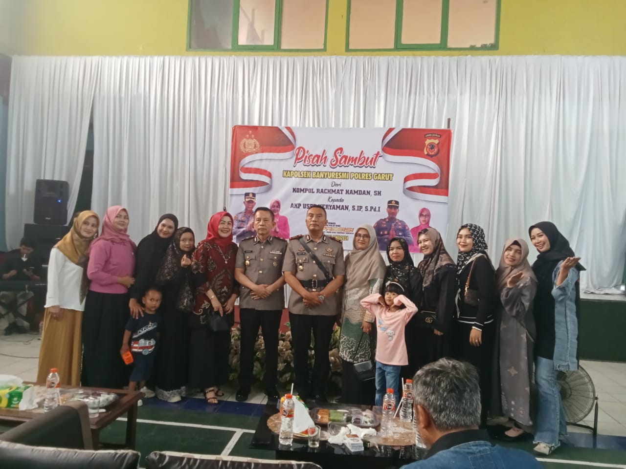 Polres Garut Gelar Pisah Sambut Kapolsek Banyuresmi